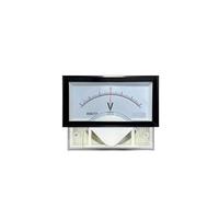 Misuratore da pannello analogico, Voltmetro da pannello analogico bidirezionale CC 69C17-V 46x86mm Gamme di tensione multiple(DC -400V To 400V)