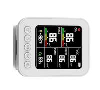 Misuratore d'aria avanzato a 7 parametri con sistemi di avvisi acustici Analizzatori d'aria multifunzionali per Home Office Monitor multifunzione con avvisi di soglia