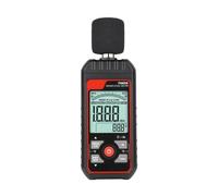 Misuratore Decibel Mini Fonometro Digitale Logger 30-130dB Audio Strumento Di Misurazione Del Rumore Mini DDB Meter Tester Ambientale Allarme(TA651A)