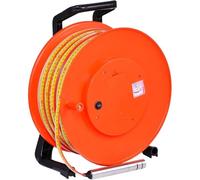 Misuratore del livello dell'acqua, indicatore del pozzo profondo con sonda e nastro in acciaio, indicatore per acque sotterranee con display di picco e spia luminosa per una misurazione accurata del