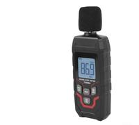 Misuratore del livello di rumore portatile, precisione 30-130 dB ± 1,5 dB, rilevatore di suoni digitale con retroilluminazione bianca, tester decibel compatto per la scuola di fabbrica e la