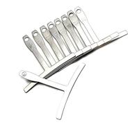Misuratore Del Raggio Della Corda Per Chitarra Da 9 Pezzi Strumenti Per Chitarra In Acciaio Inossidabile Corde Per Basso A Forma Di T Riparazione Misura Della Corda Per Basso strumenti di riparazione