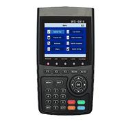 Misuratore del segnale satellitare, Satfinder Dvb S2 DVB-S2 Digital Satellite Finder Meter MPEG-2/MPEG-4 WS 6916 Full Hd H.264 Con batteria Lion