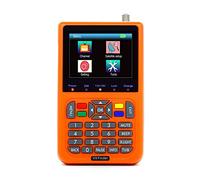 Misuratore del segnale satellitare, V9 Finder Digital Satellite Finder LCD Satellite Finder Digital Satellite Signal Finder Meter Satellite Finder LCD da 3,5 pollici(Oranje)