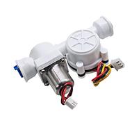 Misuratore del sensore di flusso dell'acqua Flussometro Filettatura 1/4 "Orologio Valvola di Controllo IC Card