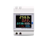 Misuratore di AC Guida DIN 6IN1 110V 220V 380V 100A, con TA integrato