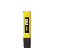 Misuratore di acidità portatile digitale a penna for pH, misuratore ad alta precisione da 0,01, strumento for il test della qualità acqua acquario piscina Precisione portatile(Yellow No Backlight)
