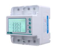 Misuratore di alimentazione WiFi Smart Display LCD Montaggio della guida a pinna 3 Fase 4 Filo Meas di energia per il monitoraggio domestico