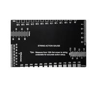 Misuratore Di Altezza Corda - Acciaio Inossidabile Metrico Imperiale Misuratore Di Altezza Delle Corde - Strumento Per Riparazione Chitarra | Per Adulti Casa Scuola Stage Pratica Band Basso