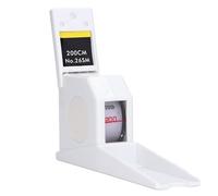 Misuratore di altezza da parete, 2 metri stadiometro compatto, misura di dimensioni precise e pratiche per bambini e adulti, ideale per le cliniche scolastiche a casa (bianco)