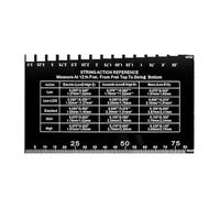 Misuratore Di Altezza Delle Corde Per Chitarra,Kit Setup Strumenti - Strumento Regolazione Action Multifunzione per Chitarra Elettrica Casa Viaggio Outdoor