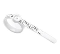 Misuratore Di Anelli Di | Strumento Di Misura 'Anello | Misuratore Di Anelli Regolabile Con Finestra Estesa | Strumento Di Misura Degli Anelli Riutilizzabile Per Dimensioni Precise D