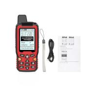 Misuratore di area terrestre GPS portatile USB Navigazione Traccia Area Calcolo Misuratore LCD retroilluminato Misuratore di traiettoria automatico con pendenza
