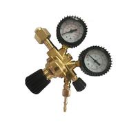 Misuratore di argon, misuratore di CO2, riduttore di pressione di saldatura, regolatore di pressione filettato W21.8, fino a 300 bar