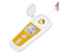 Misuratore di Brix dello zucchero Rifrattometro for vino, birra, alcol, bevande, concentrazione frutta, densitometro, saccarimetro, utensili da cucina(GD317)