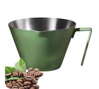Misuratore di caffè - Tazze di misurazione in acciaio inossidabile con manico | Accessori professionali per caffè , di drink per la casa 'hotel del caffè