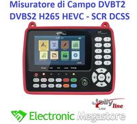 MISURATORE DI CAMPO COMBO DVB-T/T2 DVB-S/S2 ANALIZZATORE DI SPETTRO ANALISI HD