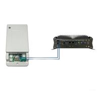 Misuratore di capacità della batteria senza fili da 3,5 pollici con display a colori per tensione in tempo reale corrente capacità di potenza energetica temperatura e monitoraggio della durata (120 V