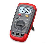 Misuratore di capacità digitale, tester manuale per condensatori da 200 pF a 20 mF, con display retroilluminato a LED, multimetro digitale portatile per riparazione di circuiti e test elettronici