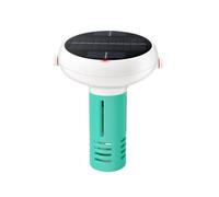 Misuratore di cloro - Misuratore di pH/ORP/EC/TDS/Salinità/Temperatura - Monitoraggio della qualità dell'acqua ad energia solare per piscine, acquari e acqua potabile