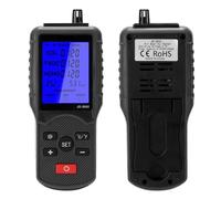 Misuratore di CO2 8 in 1 Tester multifunzionale a qualità 'aria Misuratore di CO2 TVOC Dispositivo di misurazione 'umidità a temperatura Misuratore di CO2 Rilevatore di CO2 - Conosci la tua aria