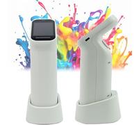 Misuratore di Colore Analizzatore Tester, Colorimetro Digitale Preciso con Touch Screen, Due Aperture, Lettore di Colore per Abbinamento Vernice, Colorimetro da Laboratorio, Riflettanza Spettrale