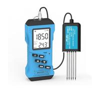Misuratore di conduttività del terreno, misuratore digitale di temperatura delle piante, intensità della luce solare, display LCD retroilluminato, misuratore di test del terreno for giardinaggio, agri