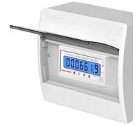 Misuratore di consumo elettrico trifase a 4 fili 50/60 Hz, misuratore AC 3 * 127/220 V, monitor del consumo energetico con retroilluminazione LCD(Gold)