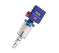 Misuratore di controllo del regolatore del compressore d'aria con manometro adatto per vernice spray da 1/4 di pollice filo separatore di acqua olio strumento pneumatico in acciaio inossidabile