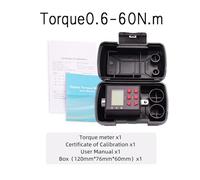 Misuratore di coppia, Adattatore for chiave dinamometrica digitale - Convertitore e misuratore di coppia elettronico di precisione con display LCD. Include 1/2"3/8"1/4(Torque0.6-60N.m)