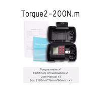 Misuratore di coppia, Adattatore for chiave dinamometrica digitale - Convertitore e misuratore di coppia elettronico di precisione con display LCD. Include 1/2"3/8"1/4(Torque2-200N.m)