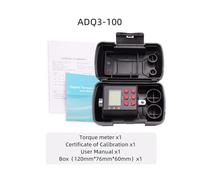 Misuratore di coppia digitale 0,1-340 Nm Adattatore for misuratore regolabile Chiave dinamometrica elettronica professionale Strumenti riparazione universali Calibro del contatore(Torque1-100N.m)