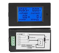 Misuratore Di Corrente Di Tensione,50A 100A 6,5-100 V DC Multimetro Digitale Shunt Corrente LCD Contatore Elettrico Contatore Di Energia Elettrica CC Voltometro 100 A / 10000 W
