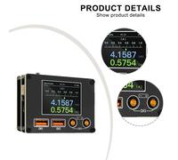 Misuratore di corrente di tensione compatto AT V1 da 0 a 36 Volt portata per dia