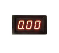 Misuratore di corrente digitale a LED 28C DC 0-5A 10A 20A 50A 100A Amperometro con trasformatore CT Sensore Tester del pannello(Rot,DC50A)