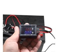 Misuratore di corrente per auto, 3-10 A, per il controllo della batteria | Misura una tensione di 3-100 V, rileva le perdite, display digitale, test sicuro, nessun errore di sistema