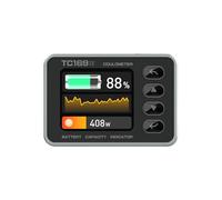 Misuratore di Coulomb con Schermo A Colori Ad Alta Precisione TC169SE Misuratore di Tensione e Corrente Della Batteria Tester di Capacità Della