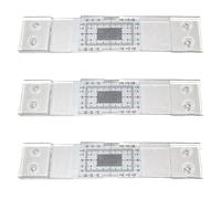 Misuratore di Crepe Manuale, 1/2/3/5 Pezzi, protocollo di monitoraggio delle Crepe, in Acrilico Trasparente, misuratore di Crepe per superfici Piatte, monitoraggio delle Crepe per Display Standard e