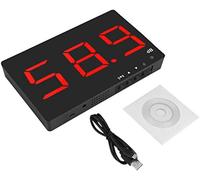 Misuratore di decibel da parete, misuratore digitale del livello sonoro, misuratore di rumore, gamma di misurazione 30-130 dB, precisione 1,5 dB con display LCD