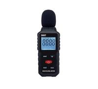 Misuratore di decibel del livello rumore sonoro 30-130dB decibelmetro digitale portatile Strumento misura professionale