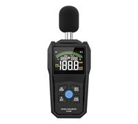 Misuratore di decibel, Fonometro digitale 30~130 dB Ponderazione A/C Misuratore di rumore regolabile veloce/lento Rilevatore di decibel con comunicazione per misurazioni domestiche e di fabbrica