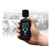 misuratore di decibel, Fonometro digitale portatile, con funzione di mantenimento dei dati Max/Min/Hold, tester rumore LCD intervallo da 35 a 135 dB in decibel