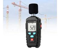 misuratore di decibel, Fonometro portatile, misuratore di decibel, intervallo misurazione del volume 35-135 dB, dispositivo rumore con retroilluminazione LCD