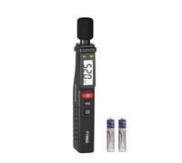 Misuratore di Decibel, Fonometro Portatile, Misuratore Digitale SPL 30-130dB con Ponderazione A, Modalità Veloce/Lenta, Mantenimento Dati MAX, Misuratore di Rumore Ultraleggero a Clip per la Casa
