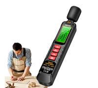 Misuratore di decibel livello del suono,funzione hold per dati | Gamma 30-130 dB Display LCD con retroilluminazione funzione hold ponderazione A per rilevamento uditivo in ambienti di lavoro e