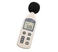 Misuratore di decibel livello sonoro digitale 30-130 dB Tester misurazione del rumore , valore massimo bloccato, misuratore acustico LCD