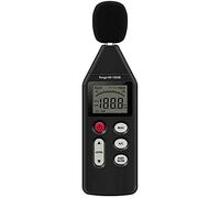 misuratore di decibel, Misuratore di decibel, fonometro digitale con display retroilluminato ad alta precisione, intervallo misurazione 40-130 dB