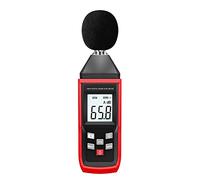 Misuratore di Decibel Monitor del Livello sonoro Decibelmetro - Fonometro Digitale, misuratore di Rumore con Display LCD, intervallo misurazione 30-130 Db for Test del Livello sonoro