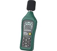 Misuratore di decibel Monitor del livello sonoro Misuratore di livello sonoro digitale SPL con ponderazione frequenza A e C da 30 Hz a 8.000 , dispositivo misurazione del volume rumore audio a 130 dB