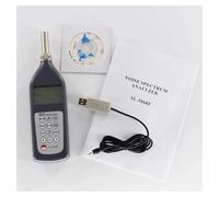 Misuratore di Decibel, Noise Spectrum Analyzer SL-5868F Sound Level Meter digital detection technology Range 25dB~130dB (A) (With the software)